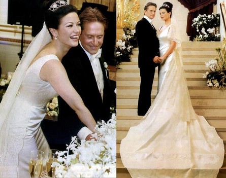 wedding of Catherine Zeta-Jones and Michael Douglas
