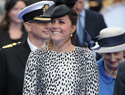 Celeb bump Day: Kate Middleton's Dalmatian print dress, Halle Berry, Fergie, Hillary Scott