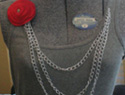Embellish a tank top