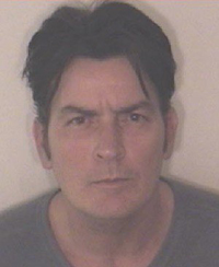 Charlie Sheen mug shot