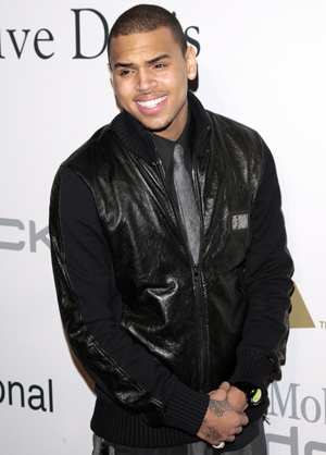 Chris Brown in happier times