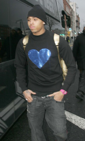 Chris Brown truly appears concerned