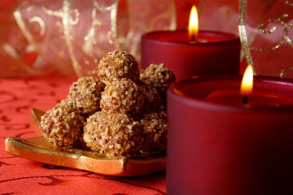 Christmas Truffles. the importance of a candy thermometer