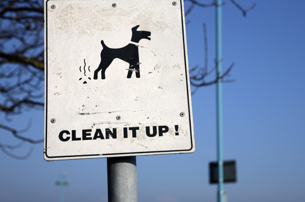 Clean it Up Sign