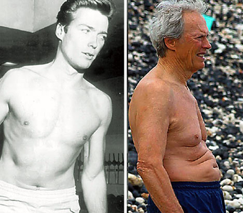 Clint back in the day...and today
