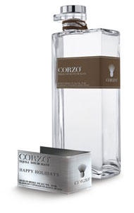  Personalized Corzo Tequila bottle label 