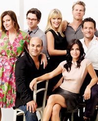 The Cougar Town cast