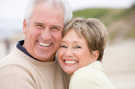 Couple at beach