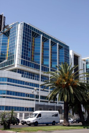 The hospital where Angie is about to give birth in the south of France