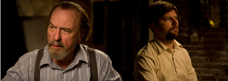 Rip Torn and Adam Scott emit acting power