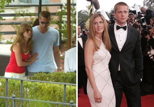 Most shocking Jennifer Aniston Brad Pitt When the couple separated in 2005 
