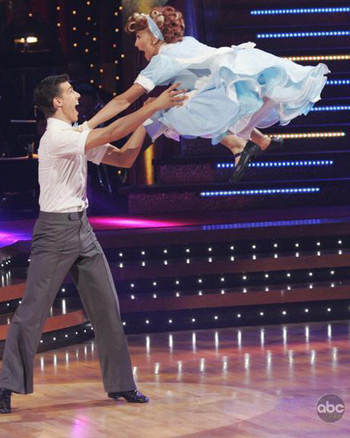 Going high on Dancing with the Stars