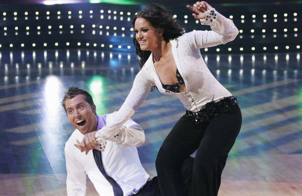 Lancing is falling down for DWTS