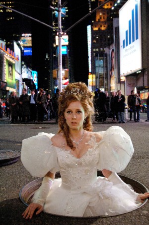 The evolution of an Enchanted wedding dress