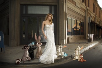 Giselle gown is fantasy and function