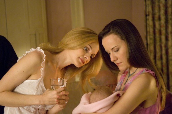 Heather's character wants a baby because soon, she can't!