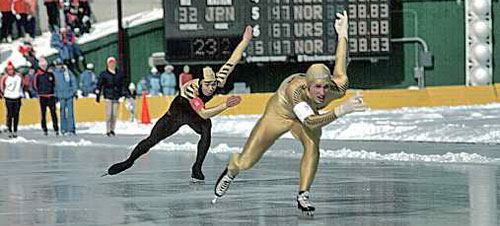 Eric Heiden with his 5 golds became a sensation