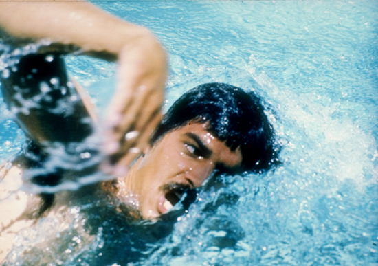 An unmatched swimmer