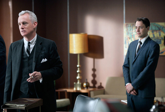 JohnSlattery (left) and Vincent Kartheiser plead their case