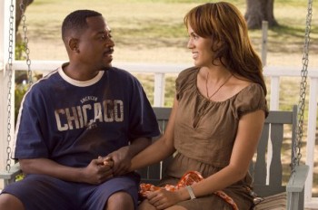 Nicole shares a moment with comedy legend Martin Lawrence