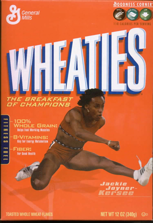 Wheaties always inspires JKK