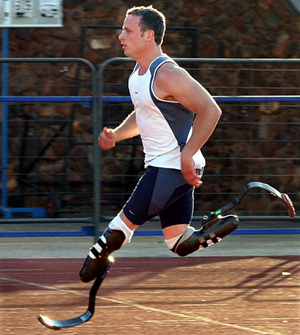 Pistorius barely missed the team