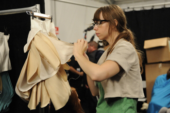 It's down to the last stitch on Project Runway