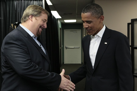 Hey, nice to meet you, Mr. President?