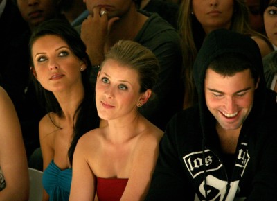 Lo, Audrina and Brody Jenner take in Lauren's fashion line debut