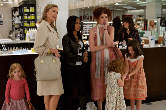 Annette, Jada and Debra have a look at 'the other woman' Eva