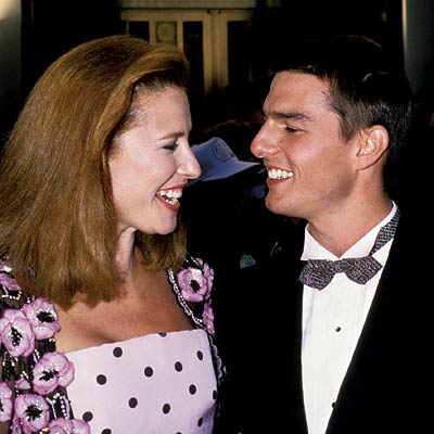 Tom Cruise and Mimi Rogers