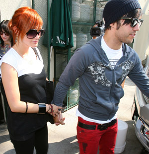 Ashlee and Pete in July 2008