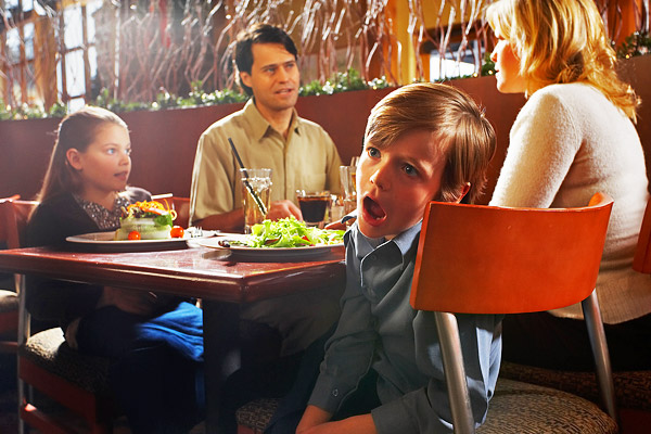 Autism in the family - dinnertime!