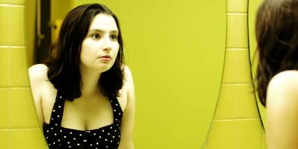 Looking in Mirror