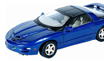 Blue toy car