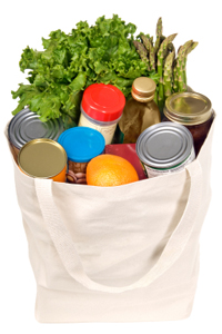 Canvas Grocery Bag