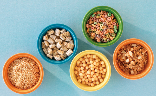 Variety of Cereal