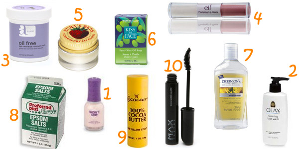 Cheap beauty products