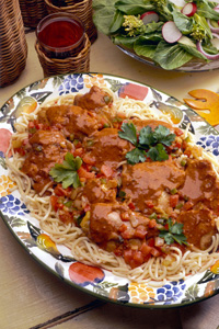 Chicken Paprikash Cheddar