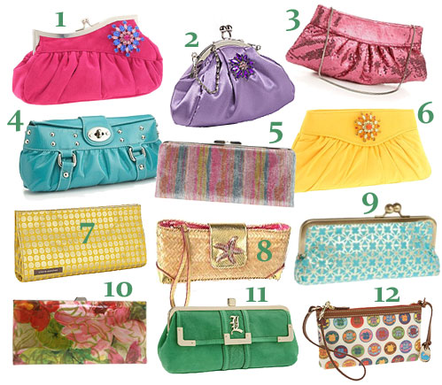 12 cute u0026amp colorful clutch purses for spring clutch handbags 499x435