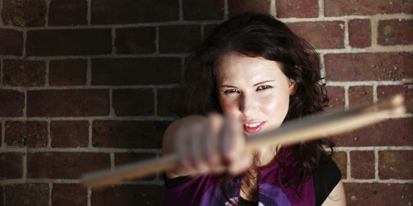 Woman with Drumstick