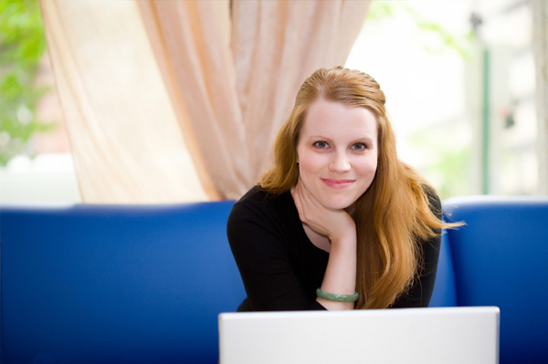 Woman at Computer