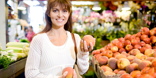 Woman at Farmer's Market