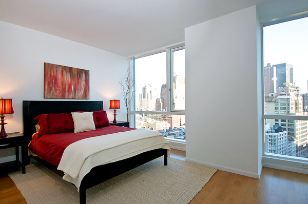 modern city bedroom