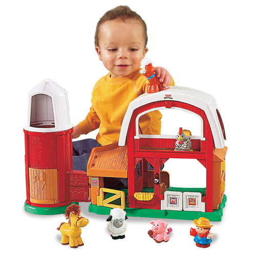 Fisher Price Little People animal farm. Toddler-age children are sponges for 