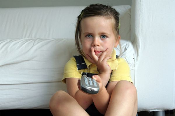 Child Watching TV