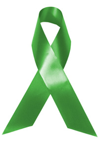 Bone Marrow Green Ribbon