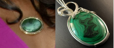 Green necklace