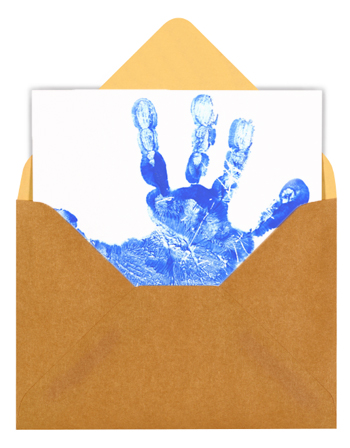 Handprint Invitation