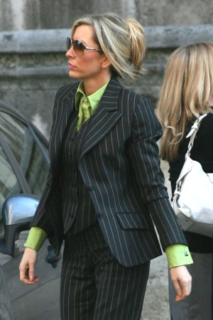 Maybe now she can buy a new suit